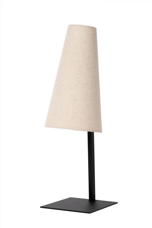 Lucide GREGORY - Tischlampe - 1xE27 - Beige - ausgeschaltet
